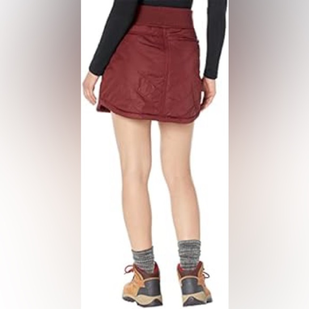 prAna Esla Full Zip Skirt Maroon Red NEW Medium - Picture 7 of 7